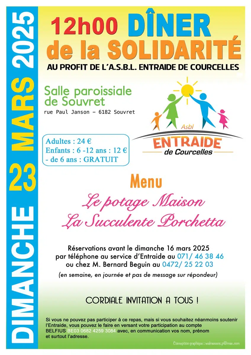 Dîner de la solidarité 2025