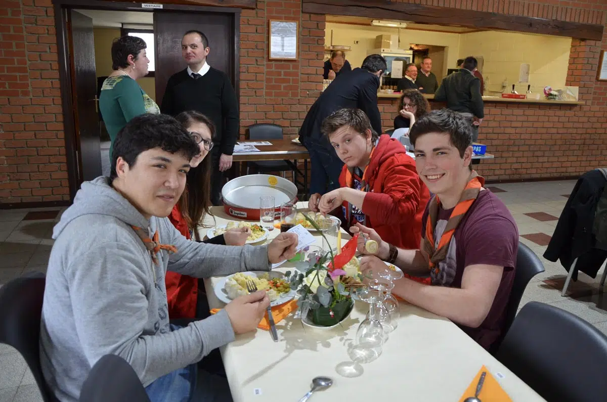 Dîner de la solidarité 2015
