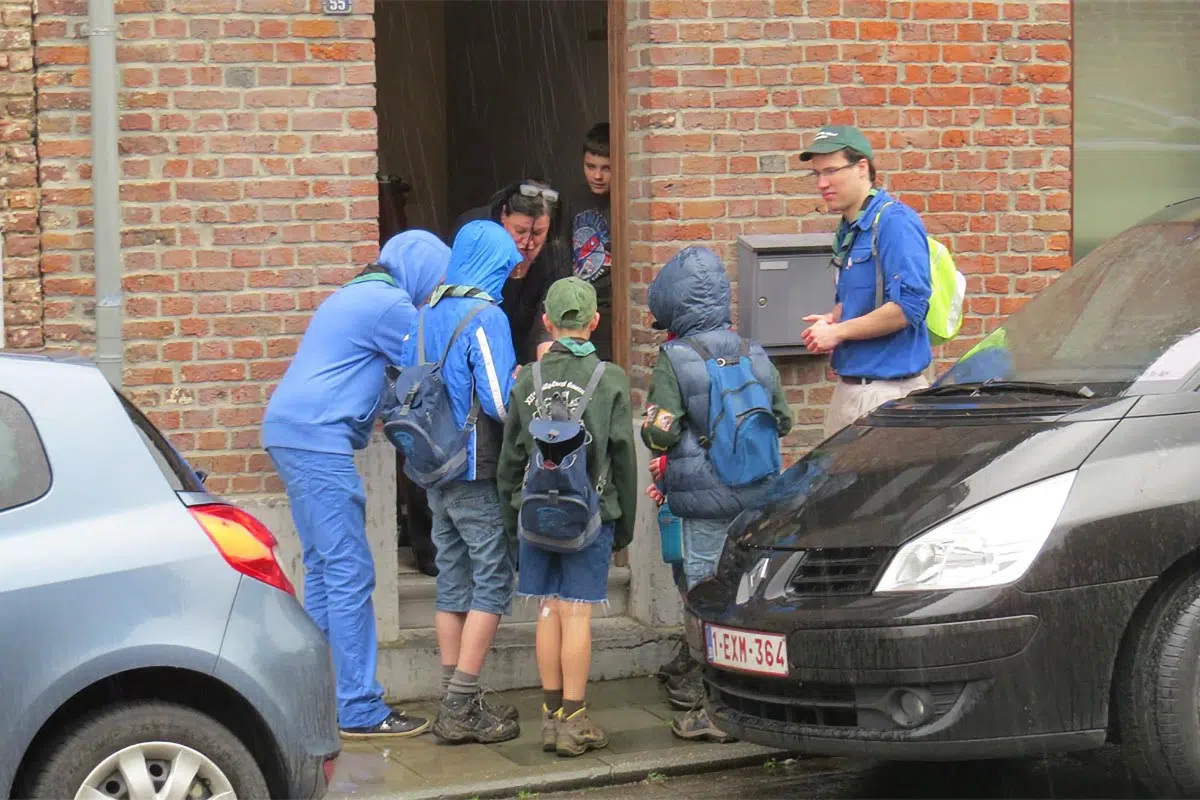 Récolte scouts 2014