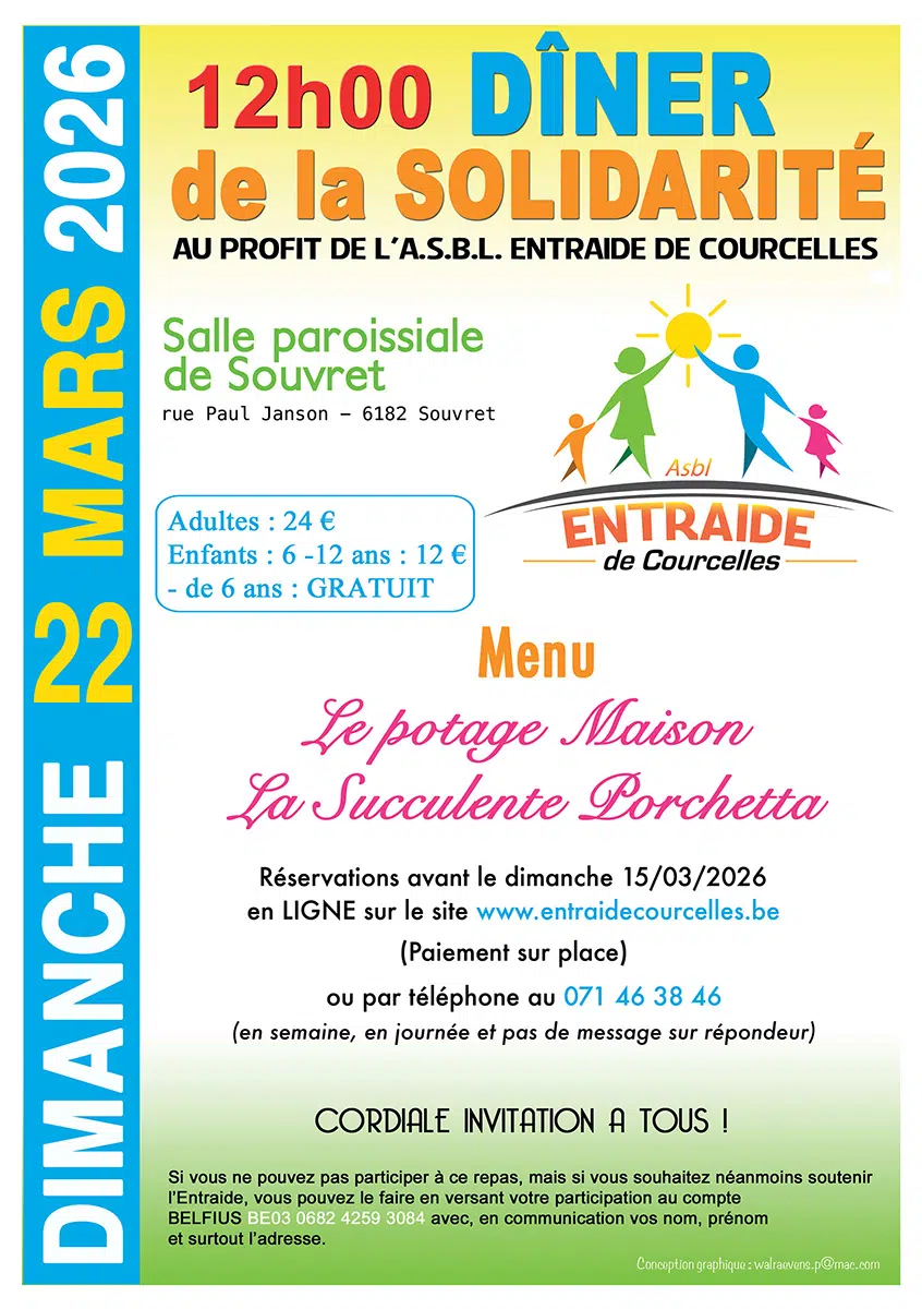 Dîner de la solidarité 2026